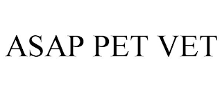 ASAP PET VET