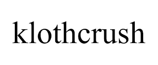 KLOTHCRUSH