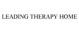 LEADING THERAPY HOME