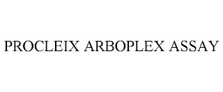 PROCLEIX ARBOPLEX ASSAY