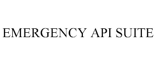 EMERGENCY API SUITE