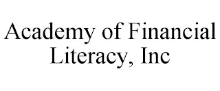 ACADEMY OF FINANCIAL LITERACY, INC