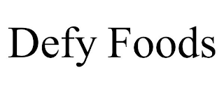 DEFY FOODS