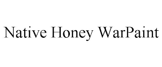 NATIVE HONEY WARPAINT