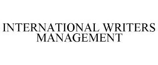 INTERNATIONAL WRITERS MANAGEMENT