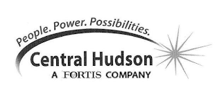 PEOPLE. POWER. POSSIBILITIES. CENTRAL HUDSON A FORTIS COMPANY