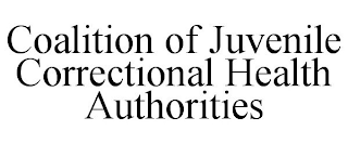 COALITION OF JUVENILE CORRECTIONAL HEALTH AUTHORITIES