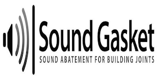 SOUND GASKET SOUND ABATEMENT FOR BUILDING JOINTS