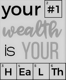 YOUR 2#1 WEALTH IS YOUR 3H4EA5LT6H