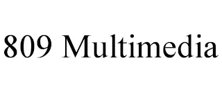 809 MULTIMEDIA