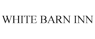 WHITE BARN INN