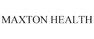 MAXTON HEALTH