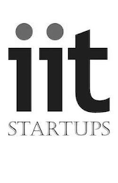 IIT STARTUPS