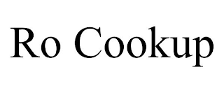 RO COOKUP