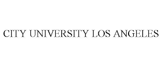 CITY UNIVERSITY LOS ANGELES