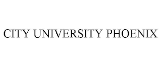 CITY UNIVERSITY PHOENIX