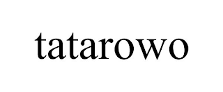 TATAROWO