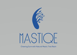 MASTIQE CHEWING GUM WITH NATURAL MASTIC