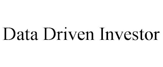 DATA DRIVEN INVESTOR