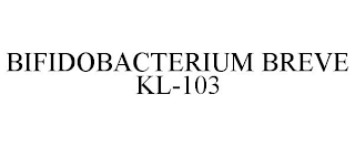 BIFIDOBACTERIUM BREVE KL-103