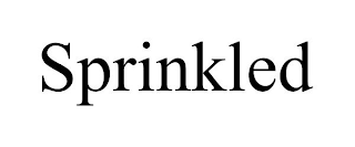 SPRINKLED