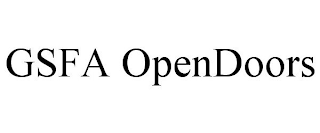 GSFA OPENDOORS