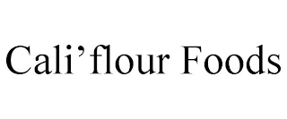 CALI'FLOUR FOODS