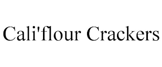 CALI'FLOUR CRACKERS