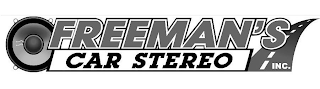 FREEMAN'S CAR STEREO INC.