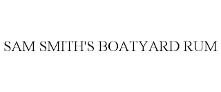 SAM SMITH'S BOATYARD RUM