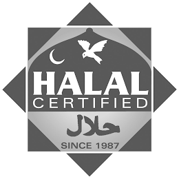 HALAL CERTIFIED SINCE 1987