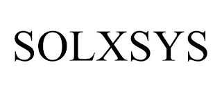 SOLXSYS