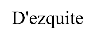 D'EZQUITE