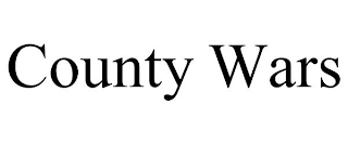 COUNTY WARS