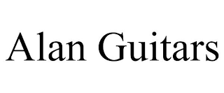 ALAN GUITARS