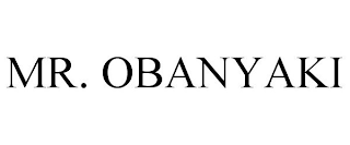 MR. OBANYAKI