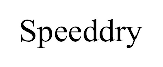 SPEEDDRY