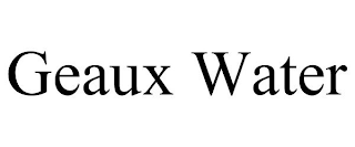 GEAUX WATER
