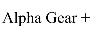ALPHA GEAR +