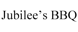 JUBILEE'S BBQ