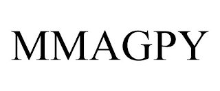 MMAGPY