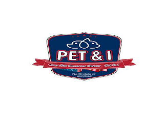 PET & I YOUR PET DESERVES BETTER-PET & I THE US STATE OF MARYLAND