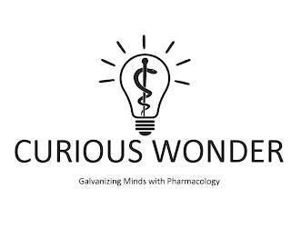 CURIOUS WONDER GALVANIZING MINDS WITH PHARMACOLOGY