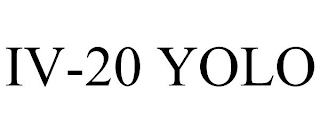 IV-20 YOLO