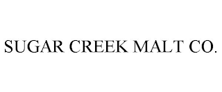 SUGAR CREEK MALT CO.