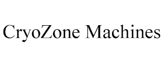 CRYOZONE MACHINES