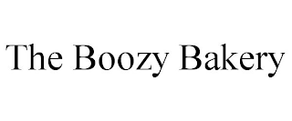 THE BOOZY BAKERY