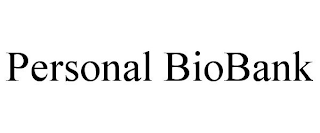 PERSONAL BIOBANK