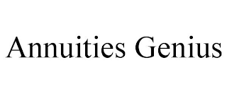 ANNUITIES GENIUS