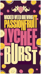 WICKED WEED BREWING PASSIONFRUIT LYCHEEBURST